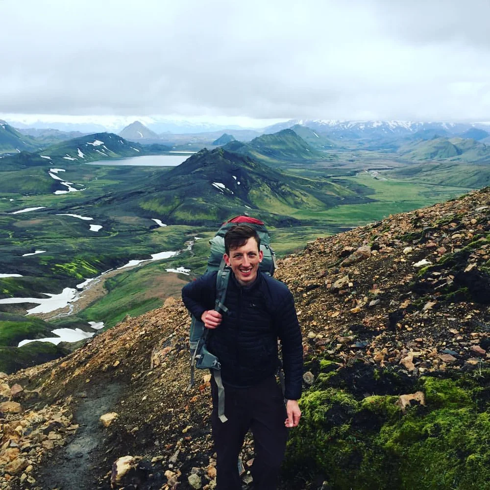 Ryan Vilim in Iceland